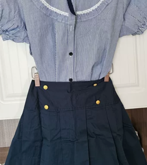 六一儿童演出服   学院风短袖裙子  班服...