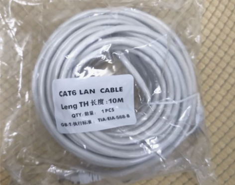 10米千兆网线买多剩下的几条cat6 很粗...