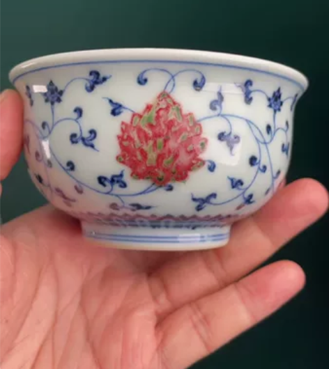 和然堂 青花釉里红和然窑全新青花釉里红缠枝...