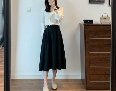 自留！暴走的名媛 赫本风 有筋骨垂顺大A显...