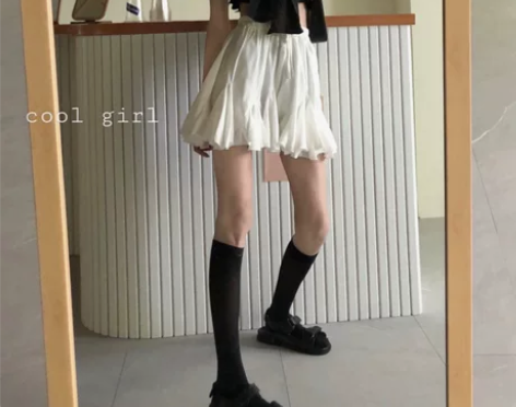 白色半身裙女夏季2022年新款高腰显瘦日系...