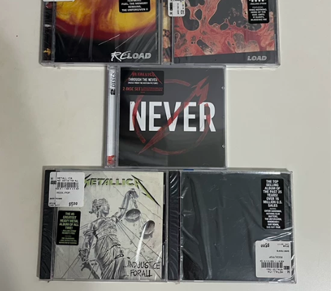 特价包邮 Metallica重金属摇滚乐队...