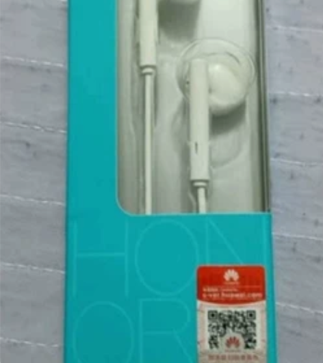 荣耀 原装三键线控带麦半入耳式耳机AM11...
