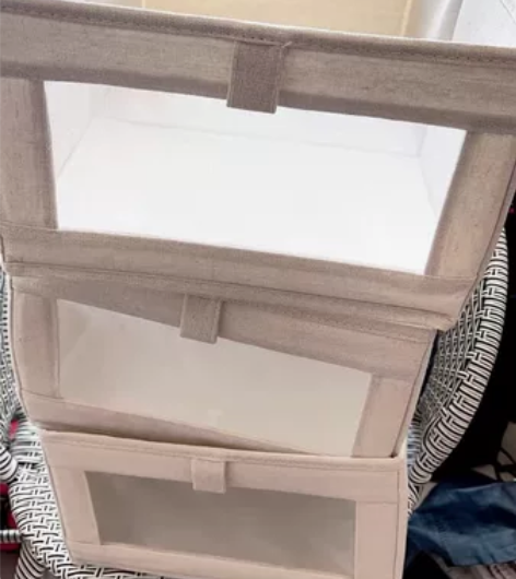 全网底价日式衣柜棉麻布艺收纳盒无盖折叠衣服...