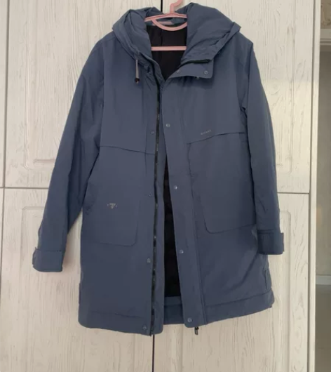 男士中长款羽绒服，xl码，适合15斤左右，...