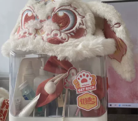 新款卡通保暖帽子加绒加厚护耳防寒雷锋帽 感...