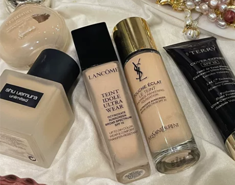 兰蔻粉底 圣罗兰粉底 植村秀粉底 By t...