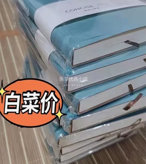 【捡漏3.9全新包邮】笔记本本子加超厚记事...