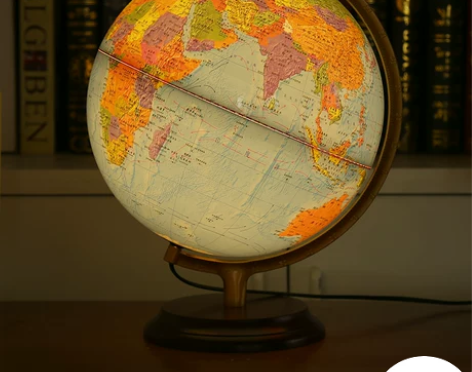 思诺格博32cm直径，大号地球仪带灯学生用...