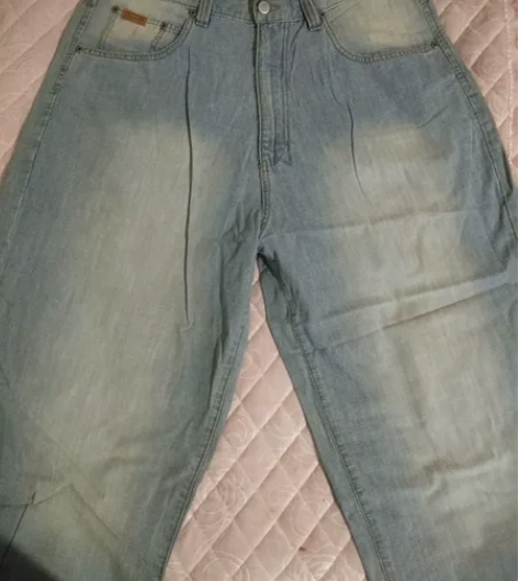 38码大码牛仔裤 丹麦PWT牛仔裤 复古做...