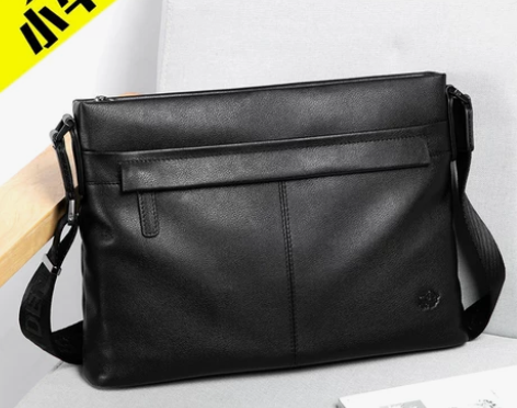 单肩包 男包单肩包小挂包美洲野牛男头层牛皮...