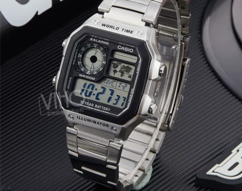 casio卡西欧手表男复古小方块AE-12...