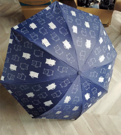天堂伞正品黑胶晴雨两用伞 全新，带吊牌 清...