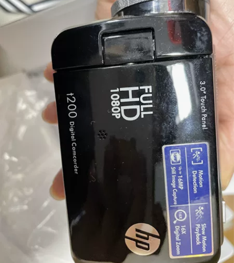 惠普数码摄像机，全新 感兴趣的话点“我想要...