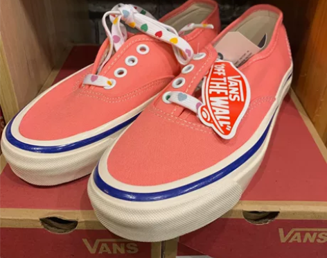 Vans库存滑板鞋粉色36 36.5 37...