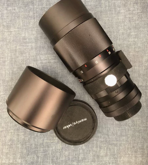 早期玛米亚mamiya 200mm f3....