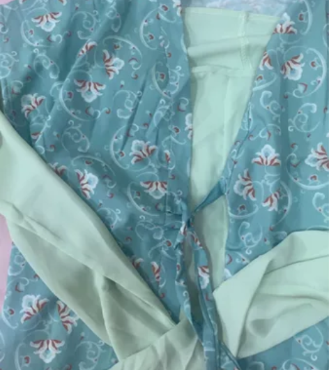 桔屿正版汉服女唐褙子中国风全套对襟齐腰襦裙...