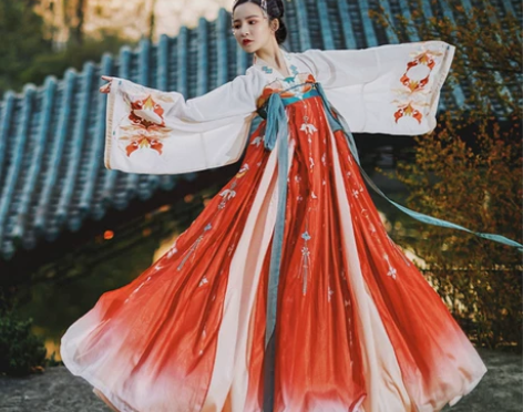 都城南庄汉服镜花缘齐胸襦裙一整套 非偏远地...