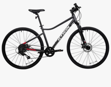 【狂欢价】迪卡侬官方旗舰店平把铝架轻便公路...