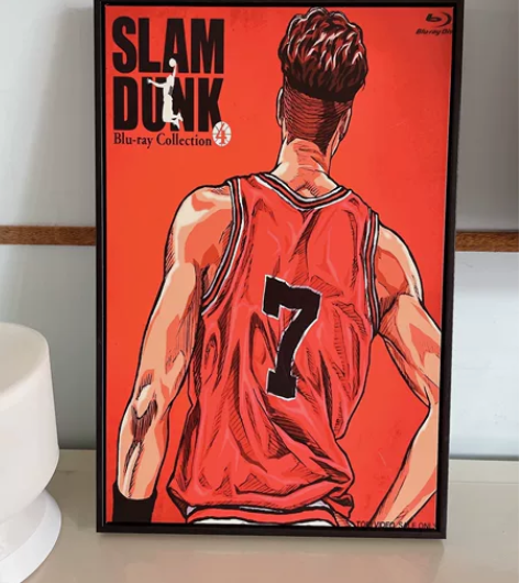 出售灌篮高手挂画一套，图一图二尺寸4060...