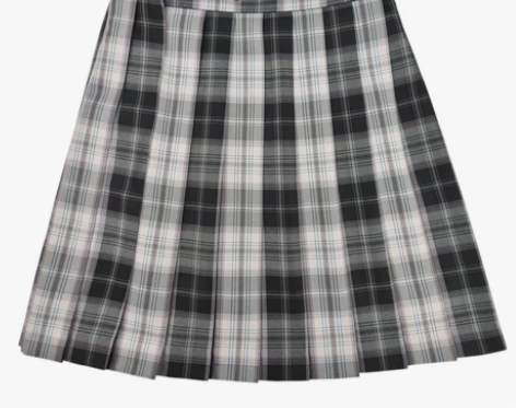 碳纤维原创森女部落正统jk格裙半身裙小众百...