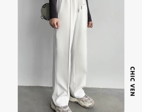 CHICVEN「情绪自由」街头高腰运动休闲...