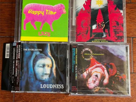 高崎晃Loudness重金属摇滚CD 二井...