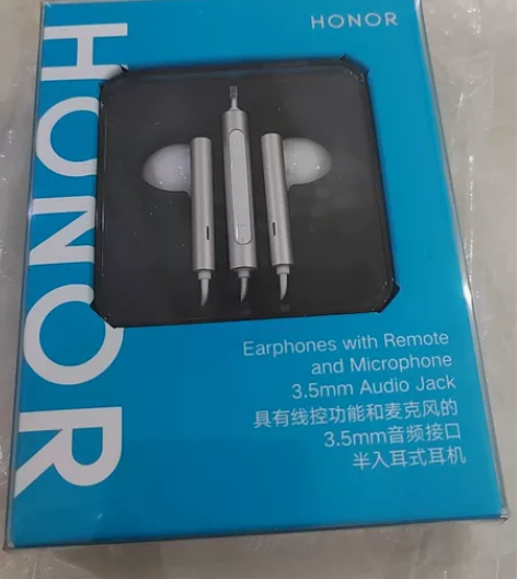 荣耀耳机AM116R，有线控功能和麦克风，...