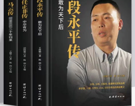 段永平传任正非传马云传陈润团队著企业商界财...