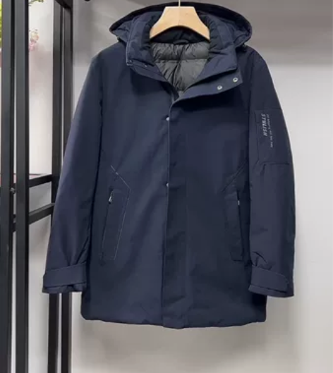 海澜之家??男士羽绒服 货号XD116A藏...