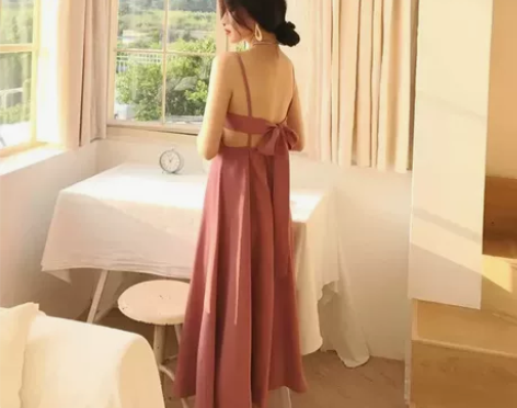岛歌夫人2019新款女夏马尔代夫沙滩裙海边...