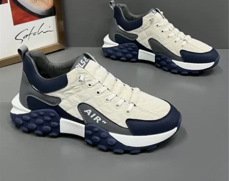 保暖加绒老爹鞋男秋冬季新款男鞋韩版潮流鞋子...