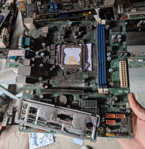 联想拆机h61主板4.2版本的，支持3代2...