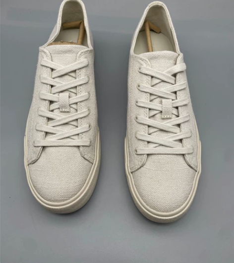 Vince正品休闲系带板鞋女士大码帆布鞋 ...