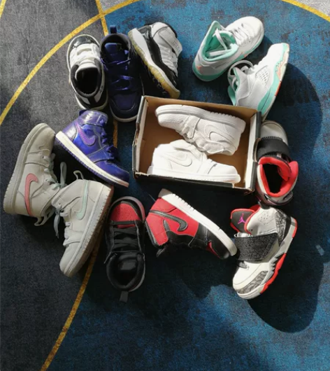 来吧，展示。Jordan乔丹儿童运动鞋7c...