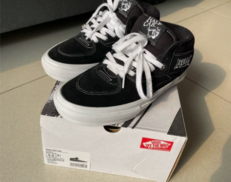 vans half cab滑板鞋38码 升...