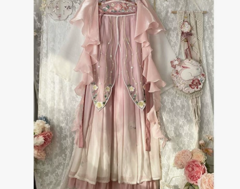 玉术原创汉服「春亦如期」 嘎嘎新仅拆封过有...