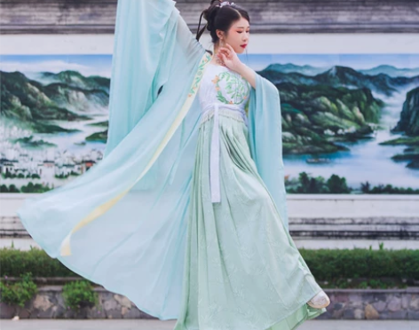 汉服女原创唐制汉服重工刺绣诃子裙小青中国风...