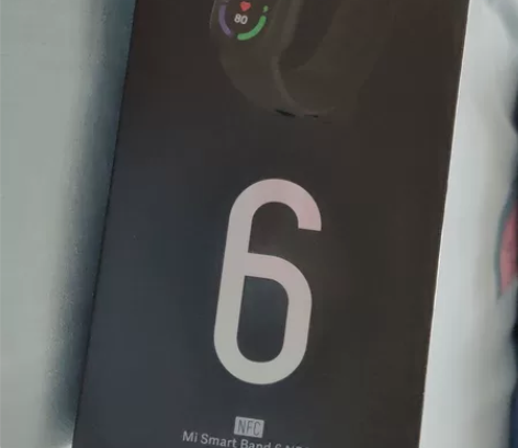小米手环6NFC版，小米商城购买，配件齐全...