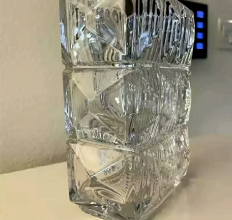 透明北欧玻璃插花水养玻璃花瓶ins风璀璨卢...