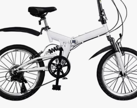 学生成人6变速双折叠自行车女男式超轻便单车...