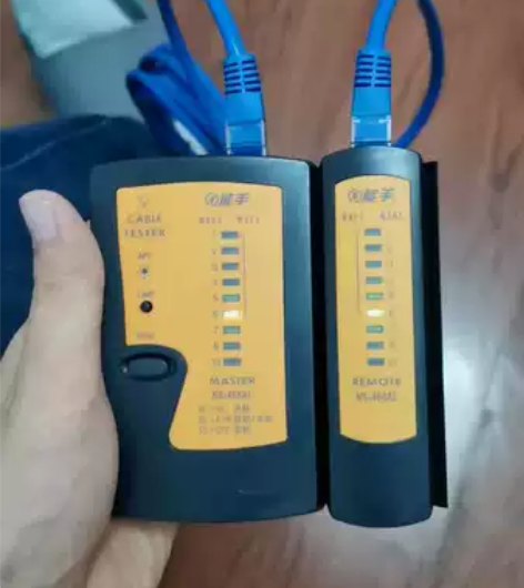 能手网线测试仪，6成新，正品。需要安装9V...