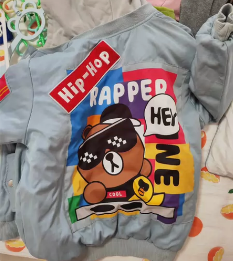 儿童棒球棉服 男女通用105-120都能穿