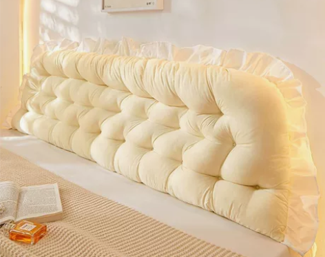 床头靠垫软包床上靠枕宿舍看书大靠背垫抱枕女...