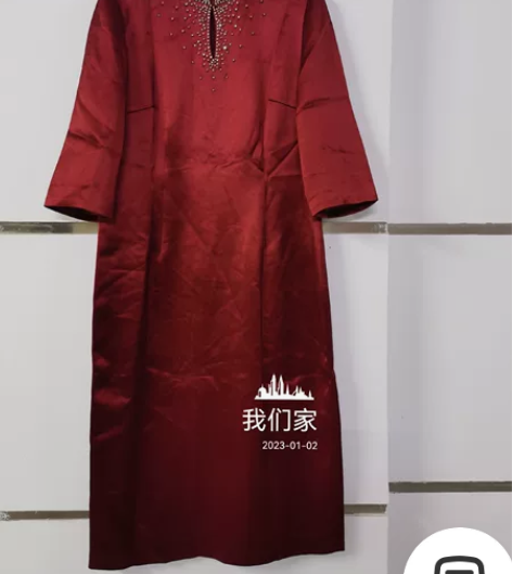 慕天姿同公司六礼品牌，重磅醋酸面料，ⅩXL...