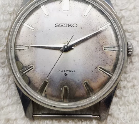精工seiko古董手表大脸猫，表径35毫米...