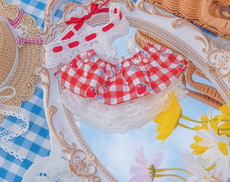 糖心花花20cm棉花娃娃花苞裙 胖胖体可穿...