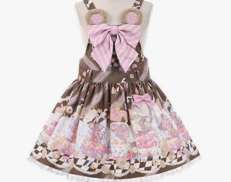 0码，啵啵甜鼠棕色全新带吊，仅隔保暖衣试穿...