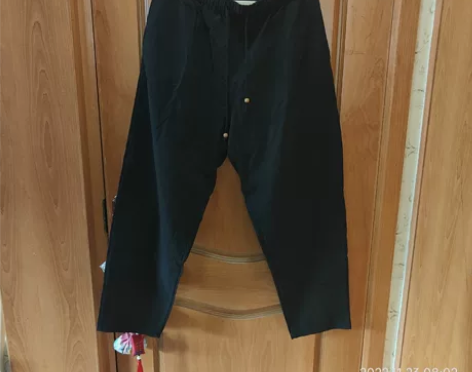 几乎全新男士棉麻禅修中国风长裤 3XL尺码...