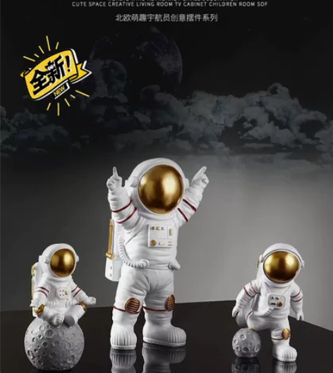 全新宇航员摆件汽车摆件 小太空人桌面摆件i...